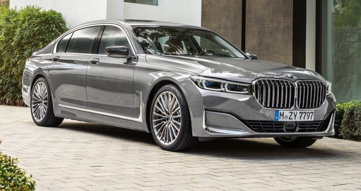 La parrilla de la serie 7 de BMW 2020 es un 40 por ciento más grande