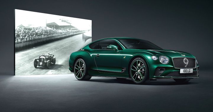 La edición número 9 del Bentley Continental GT celebra los 100 años de la marca