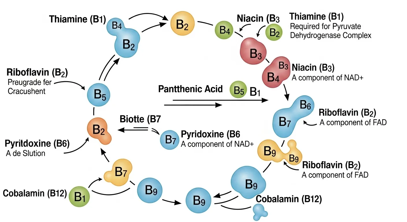 Diagrama de vitaminas